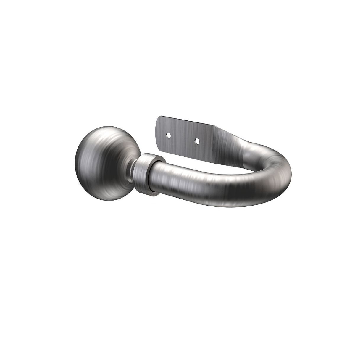Woodies 28mm Ball Holdback Satin Steel