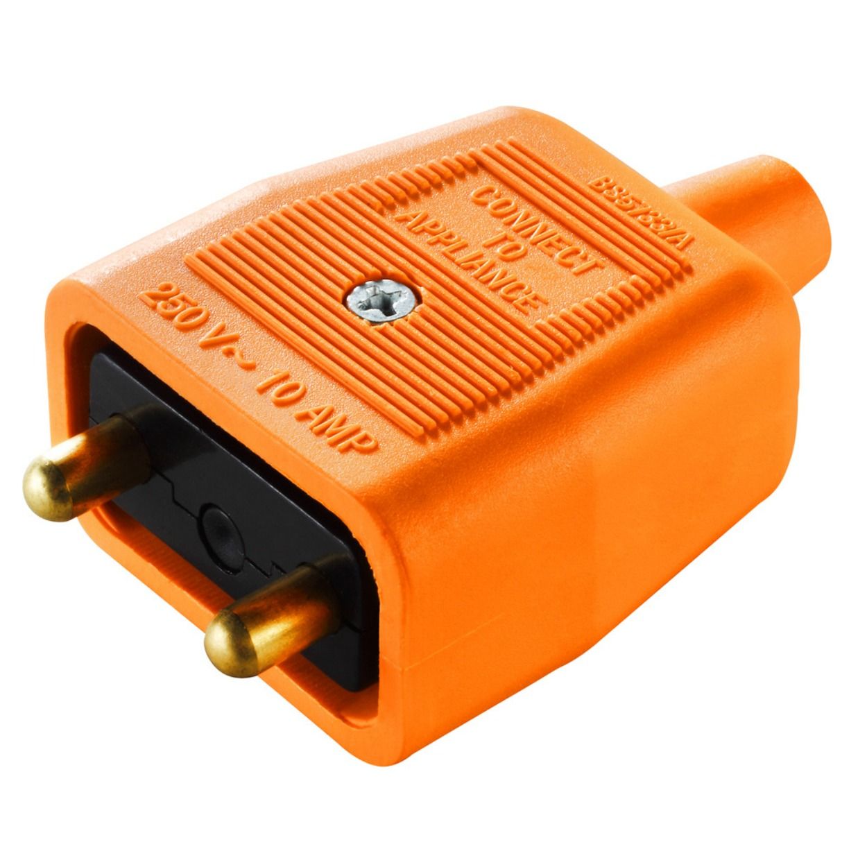 Inline Connectors 2 X 10Amp 2 Pin Orange