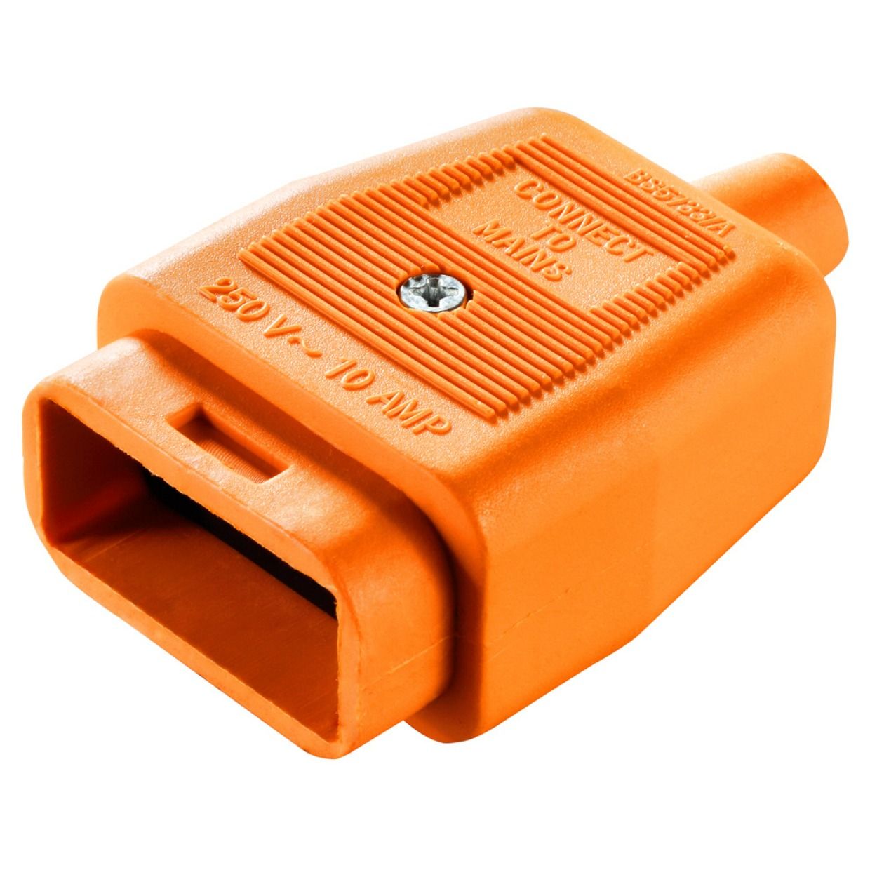 Inline Connectors 2 X 10Amp 2 Pin Orange