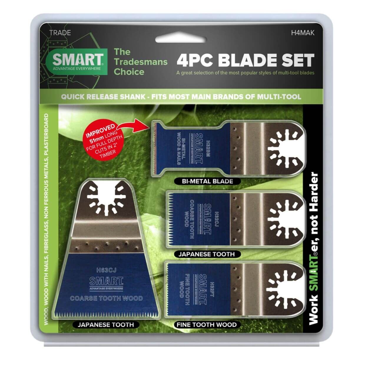 Smart Trade 4 Piece Multi Tool Kit