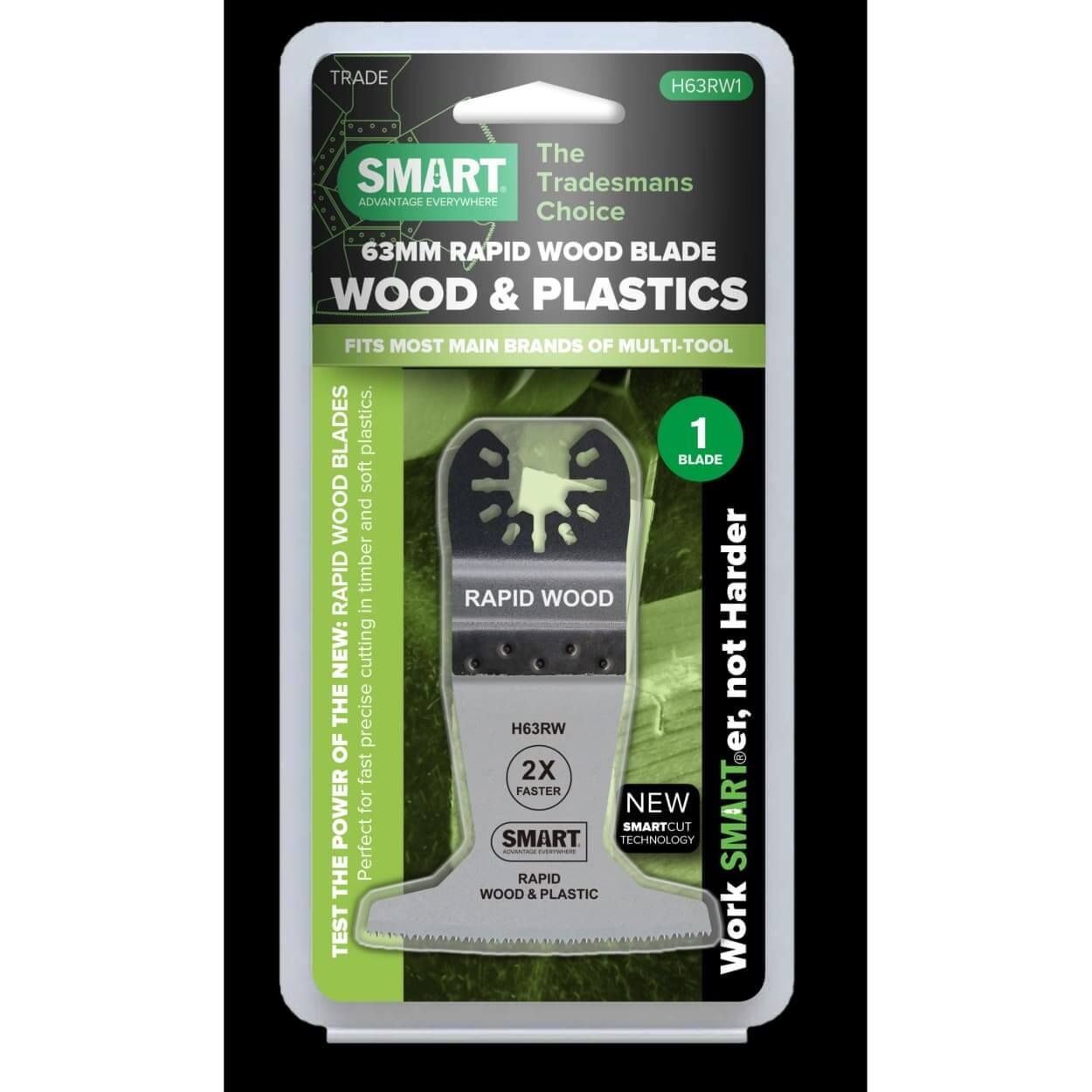 Smart Trade 63mm Rapid Wood Blade