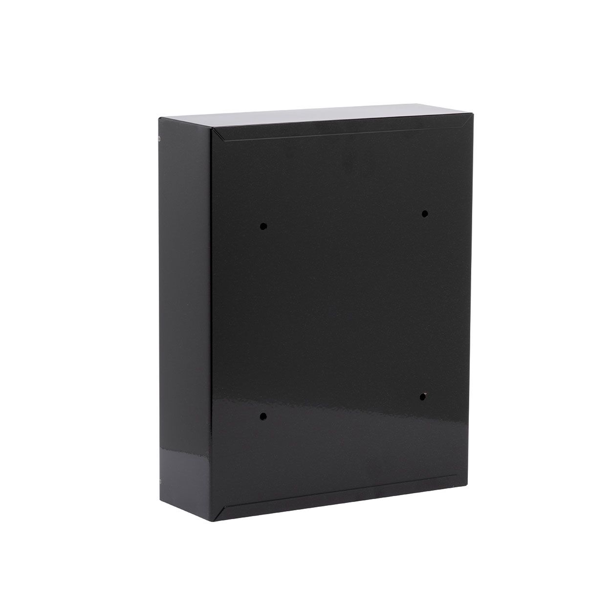 Burg Wachter Compact Galvanised Steel Black Post Box Mb05Bk