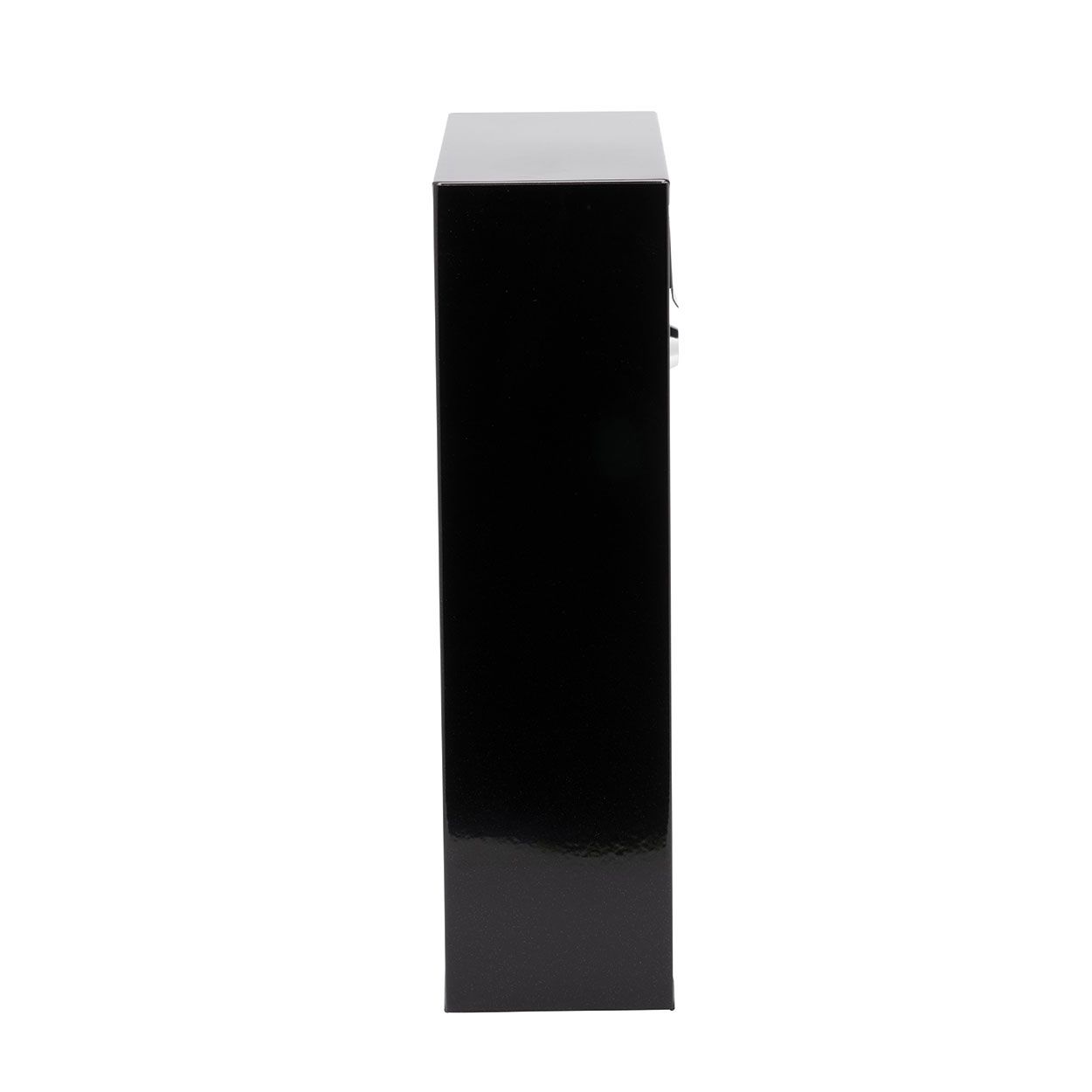 Burg Wachter Compact Galvanised Steel Black Post Box Mb05Bk