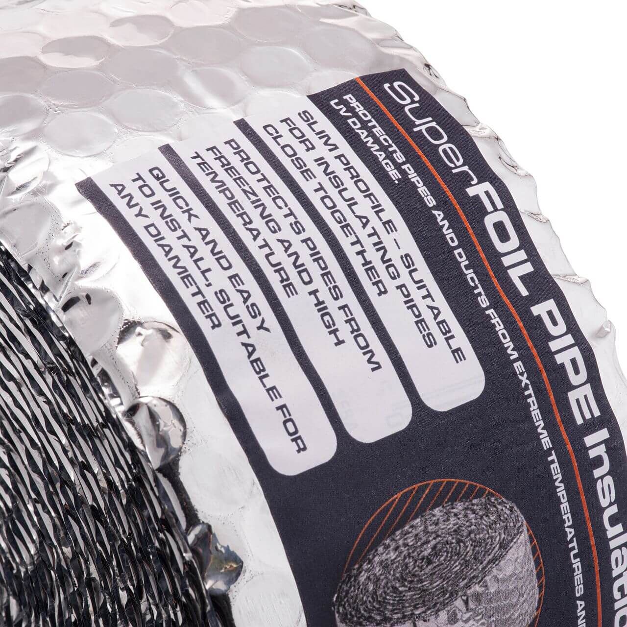 SuperFOIL Reflective Pipe Insulation