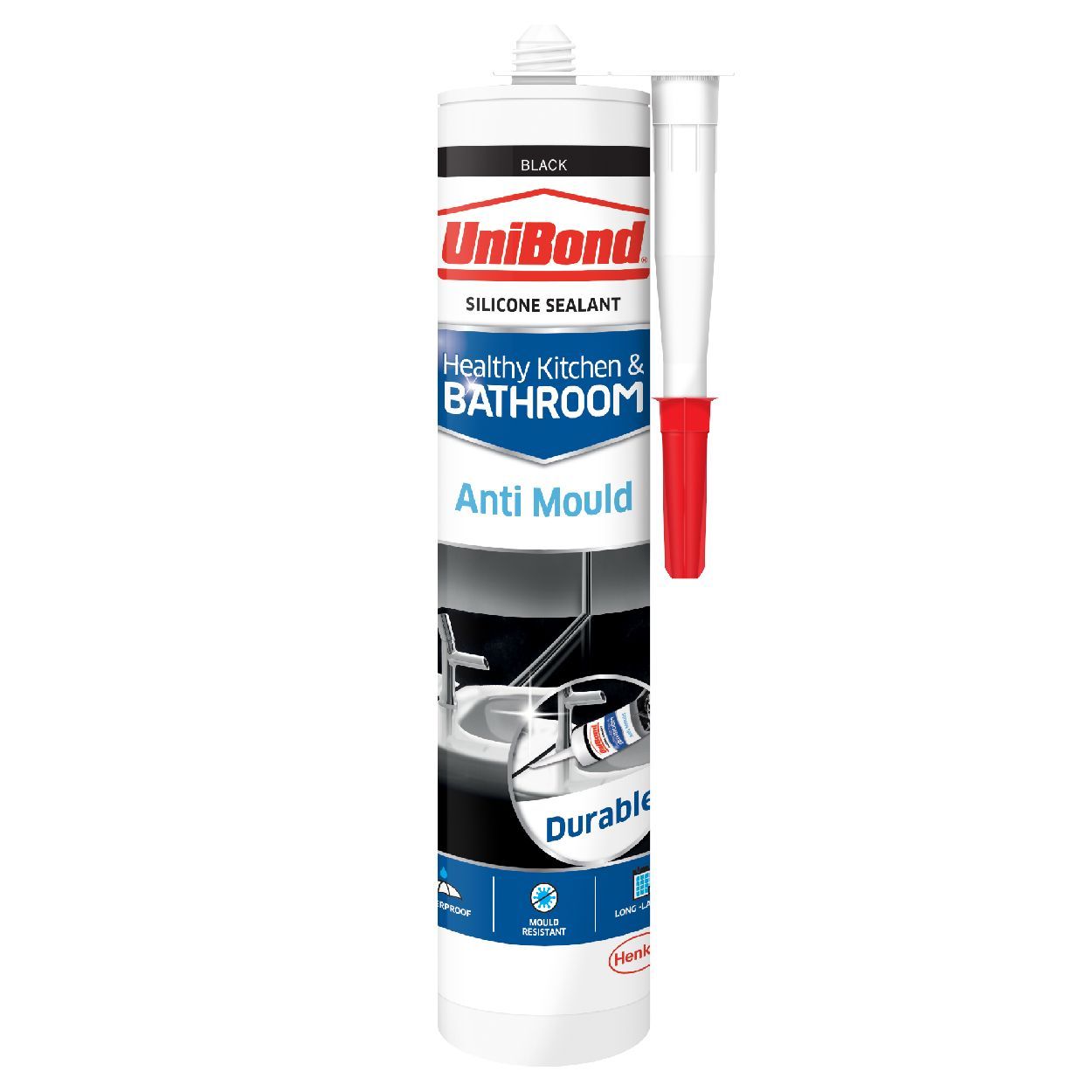 Unibond Anti Mould Kitchen And Bathroom Sealant