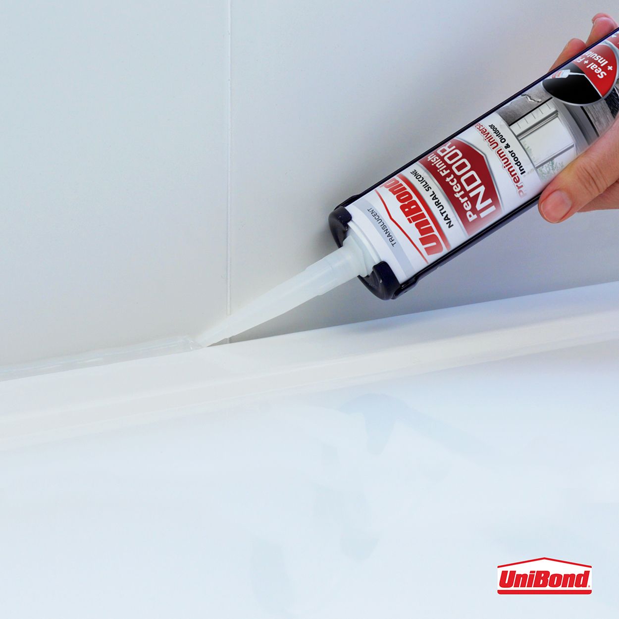 UniBond Perfect Finish Indoor Translucent General Purpose Sealant 300ml