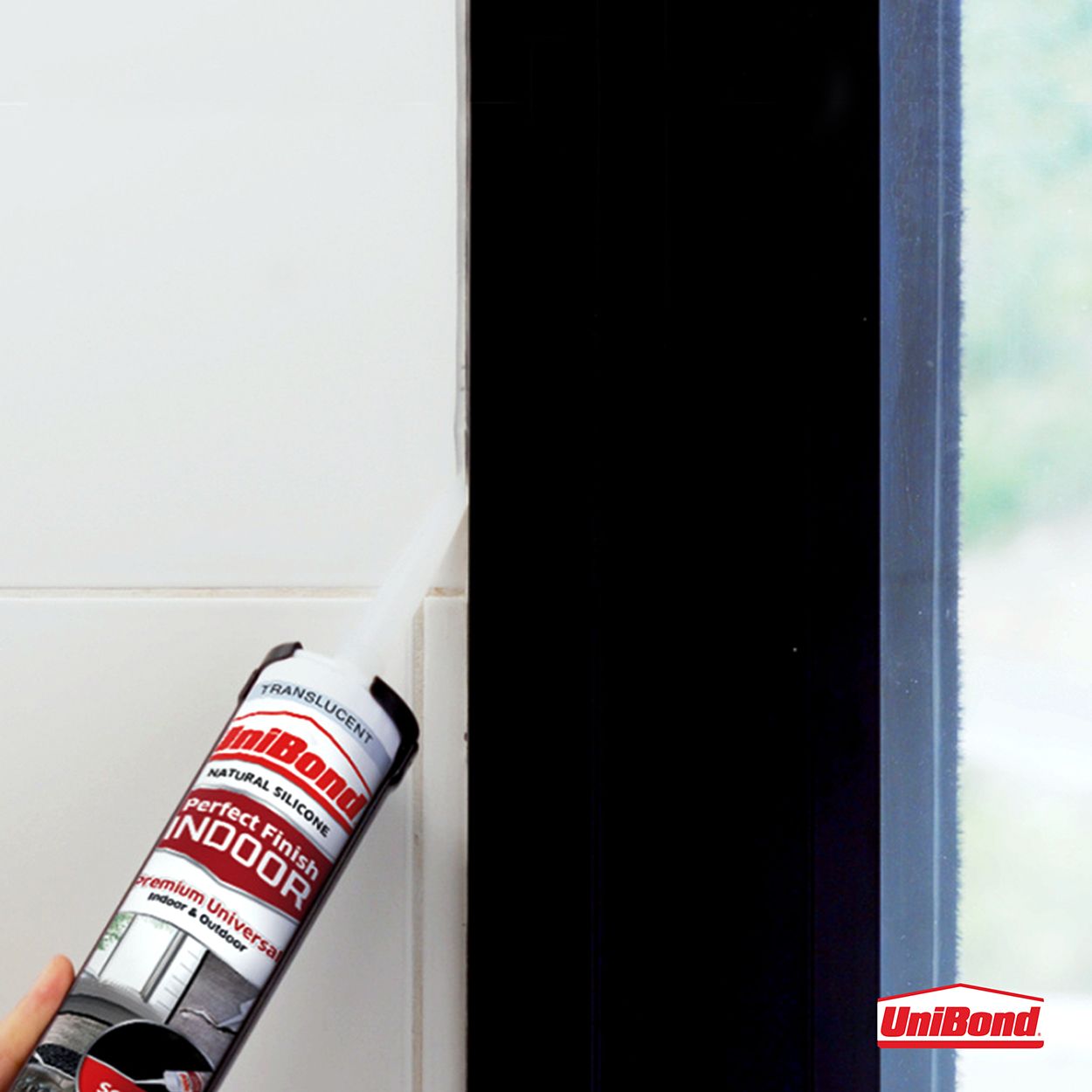 UniBond Perfect Finish Indoor Translucent General Purpose Sealant 300ml