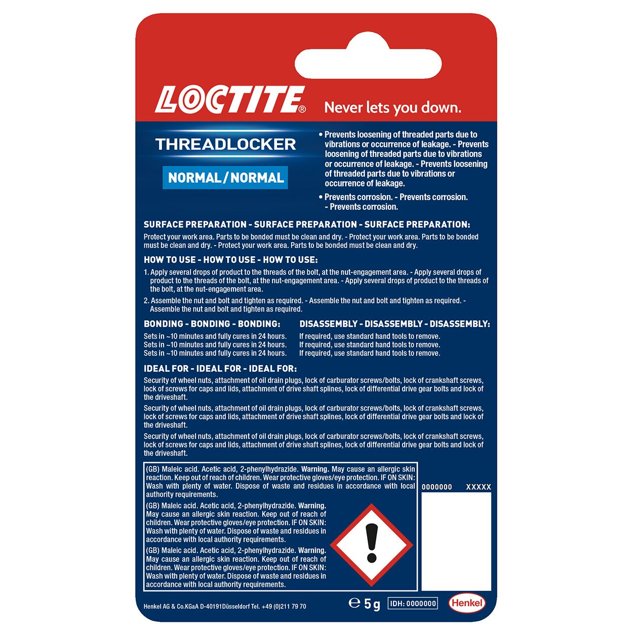 Loctite Threadlocker 5g