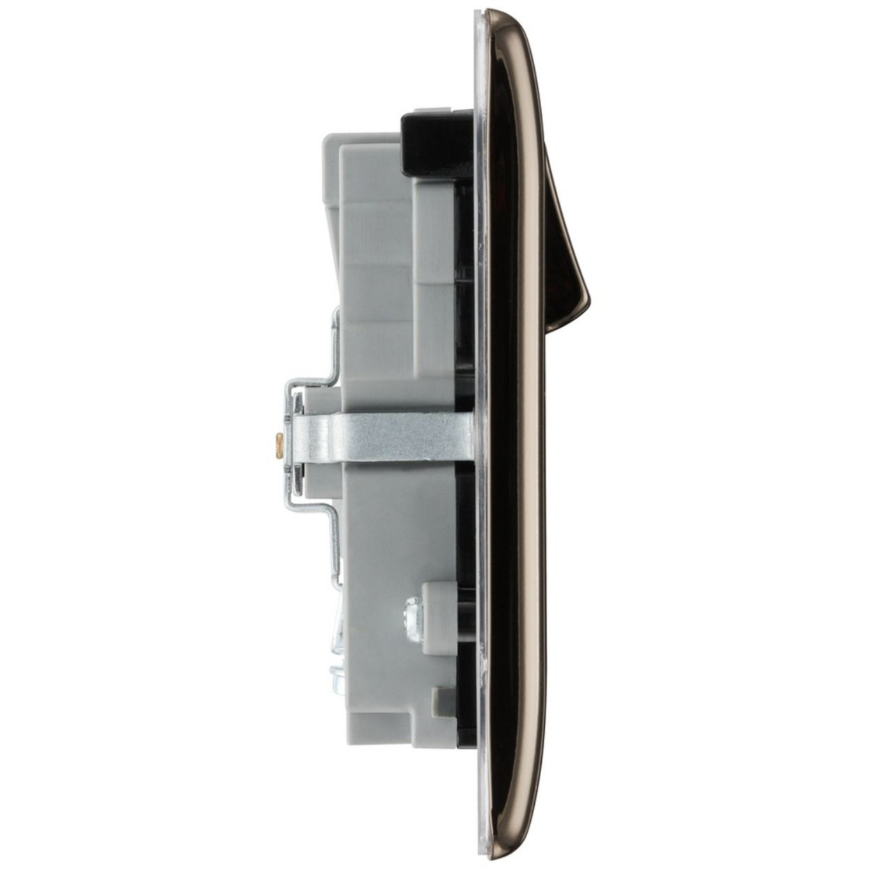 BG Nexus Polished Chrome 13A Double Socket with USB A + C