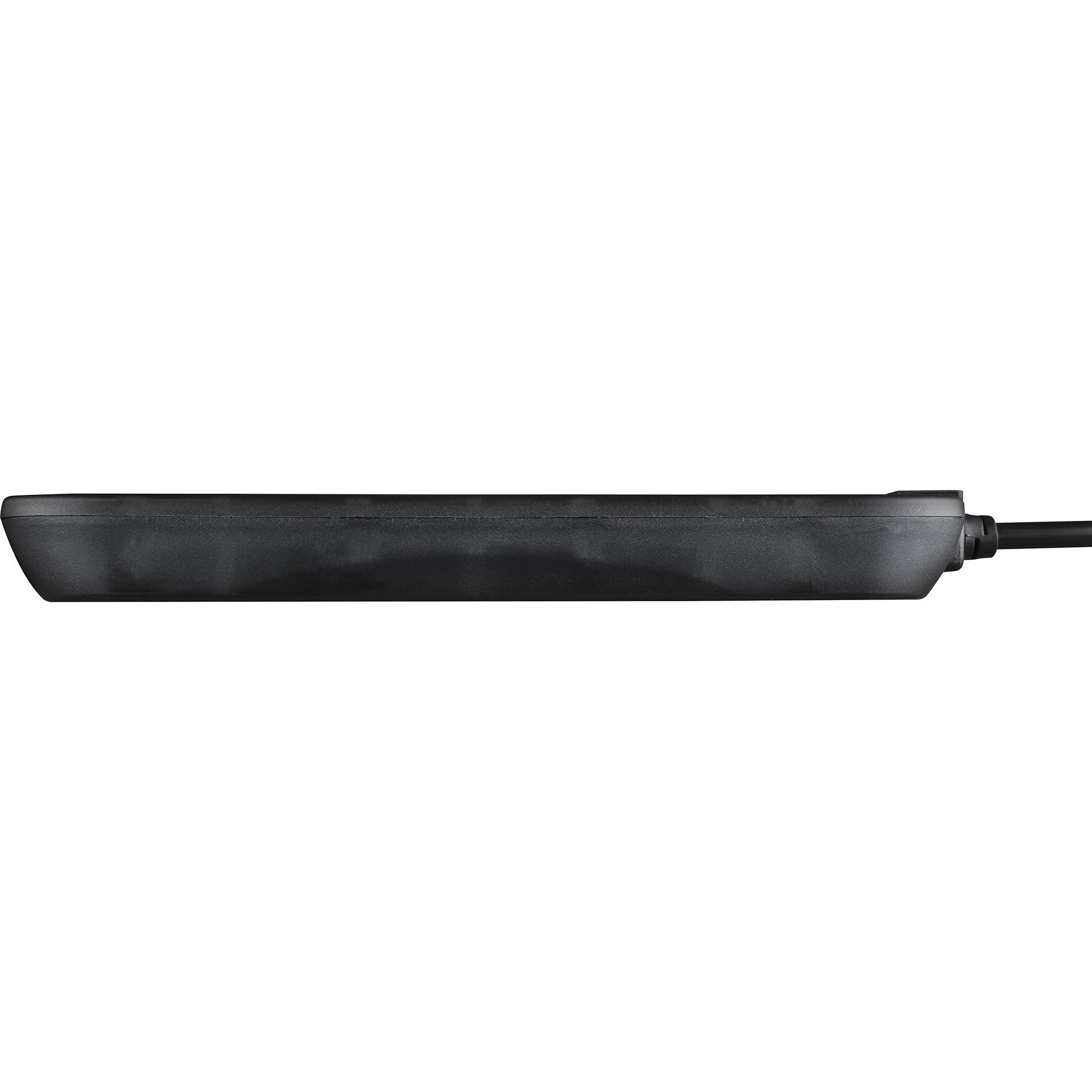 Masterplug Black Four Socket Extension Lead 2m