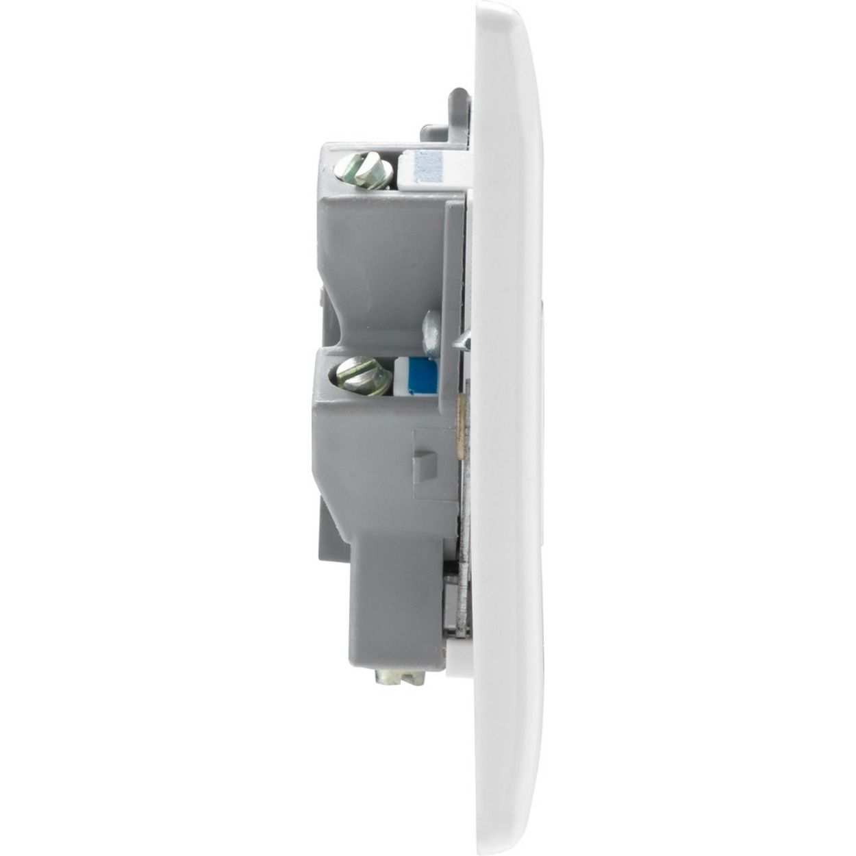 BG Nexus Series White Moulded 13A Unswitched Fused Connection Unit