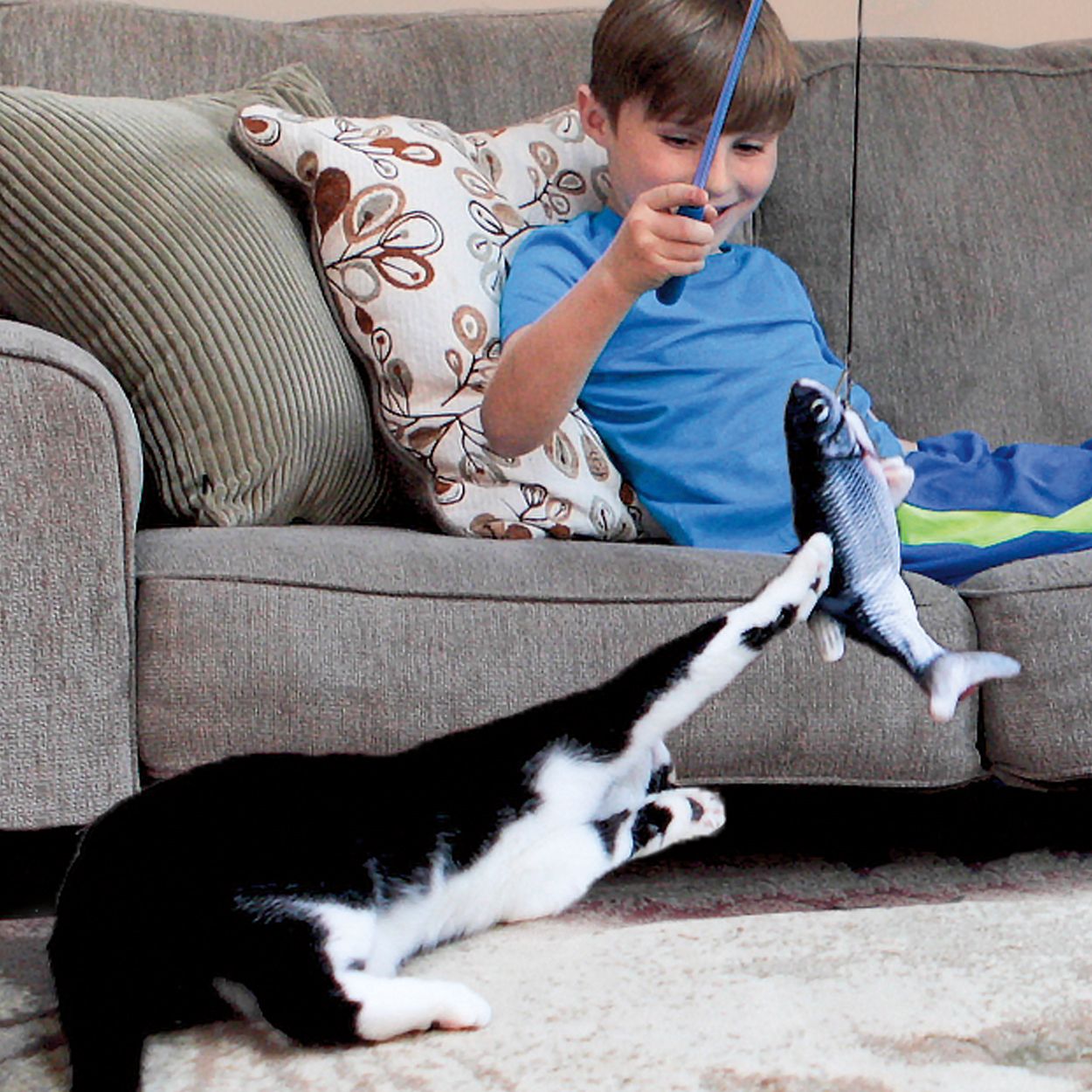 JML Flippity Fish Cat Toy