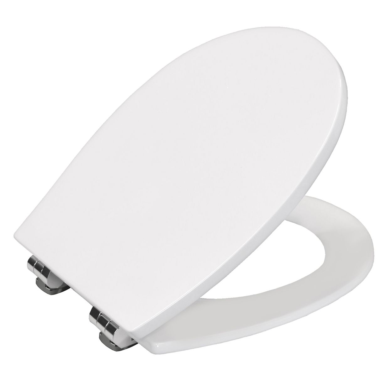 Bemis Hudson Slow Close Ultra-Fix Toilet Seat White