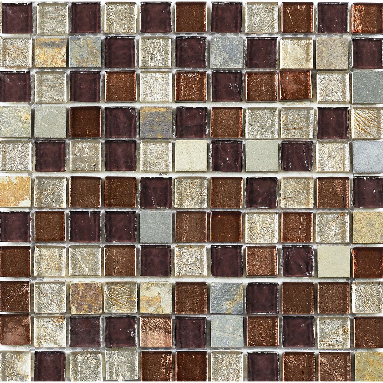 Cascade Glass/ Stone Mix Mosaic