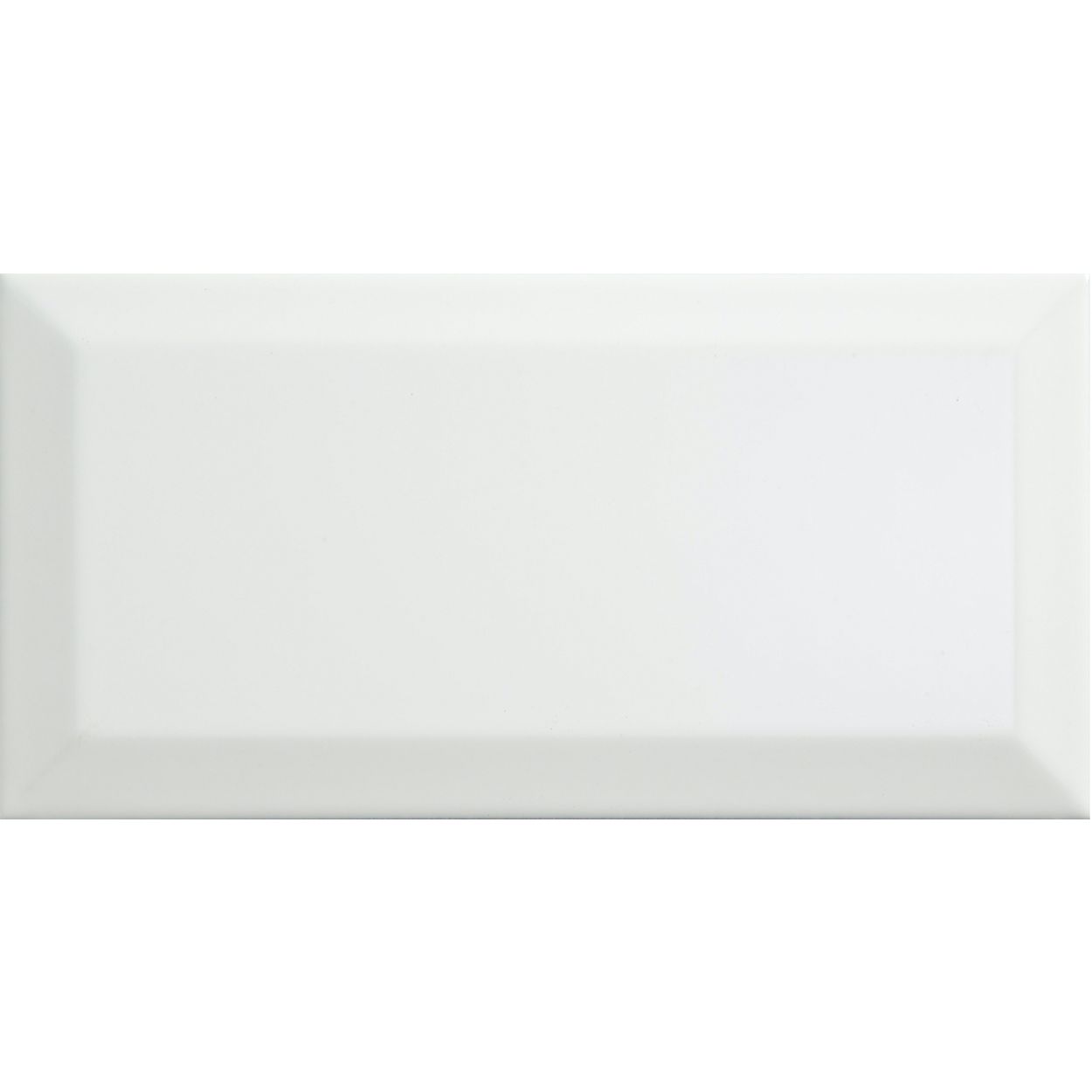 Metro White Ceramic Wall 100X200Mm Pk50
