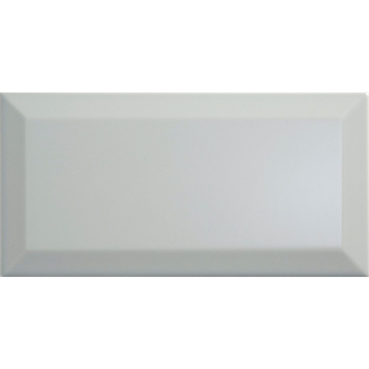 Metro Light Grey Ceramic Wall Tile 100X200Mm Pk50