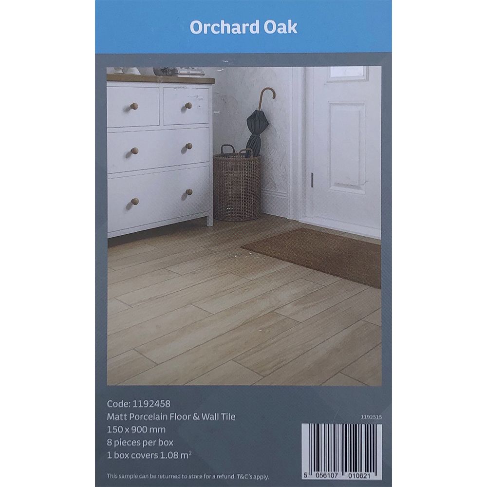 Sample: Orchard Oak Glazed Porcelain