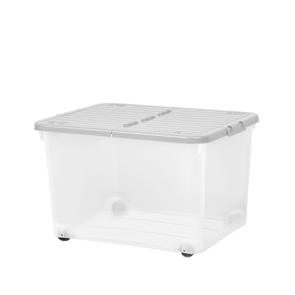 Ss 44L Box With Wheels & Folding Lid