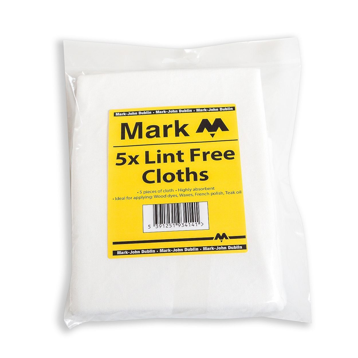 Lint Free Cloths - Pack Of 5