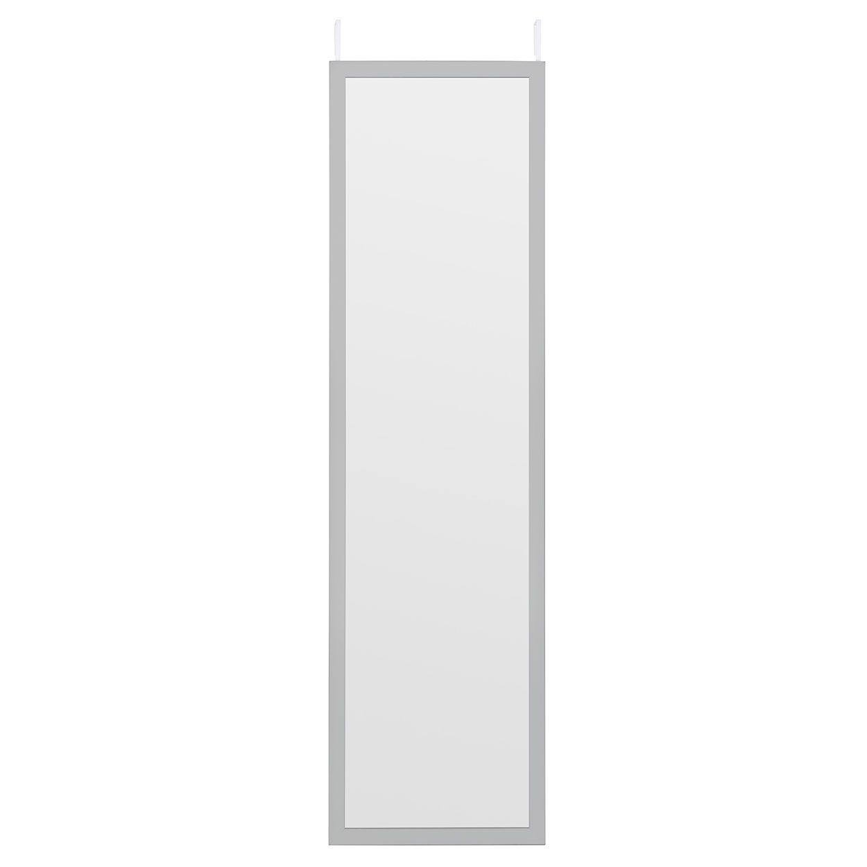 Overdoor Mirror White 34cm x 126cm