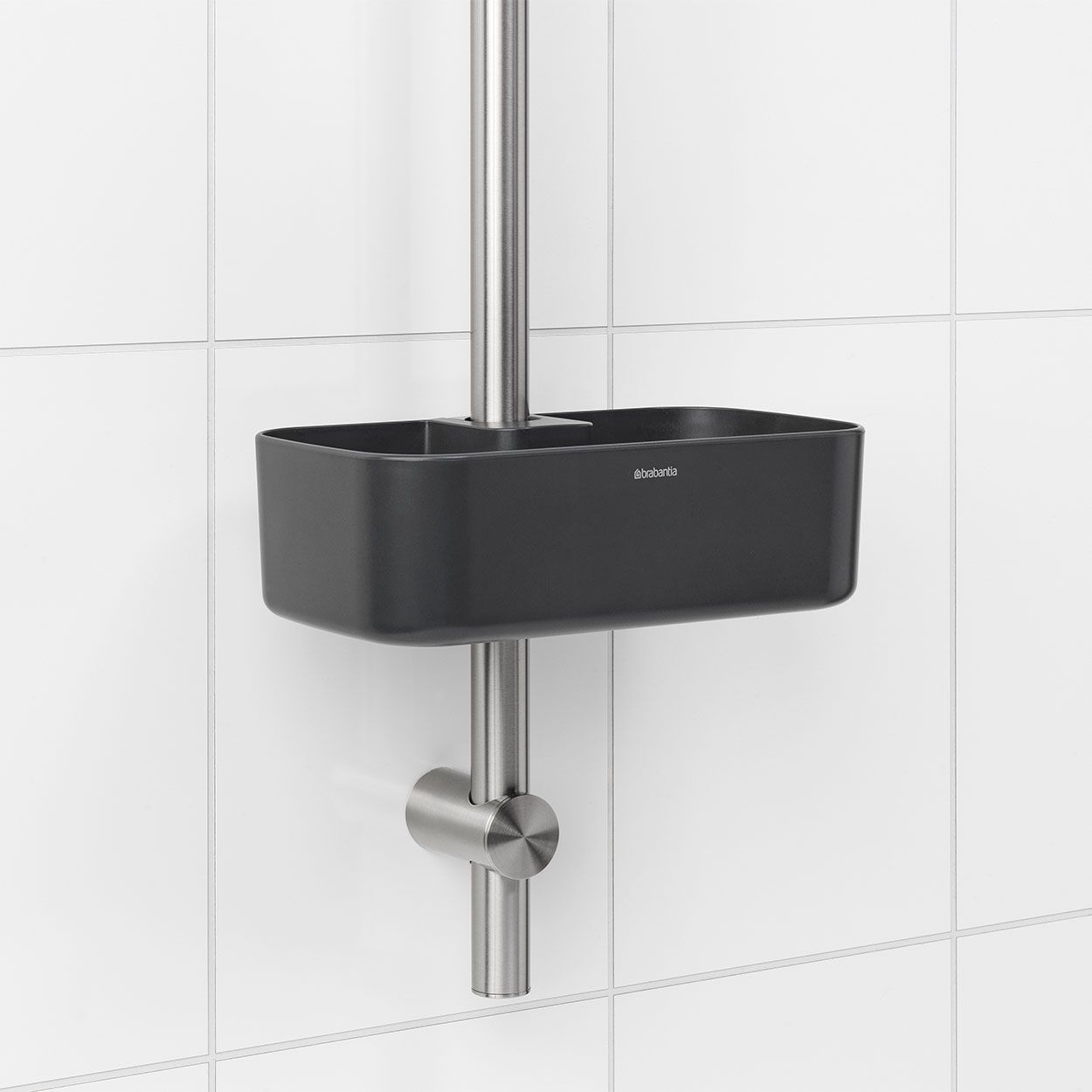 Brabantia ReNew Shower Caddy Dark Grey