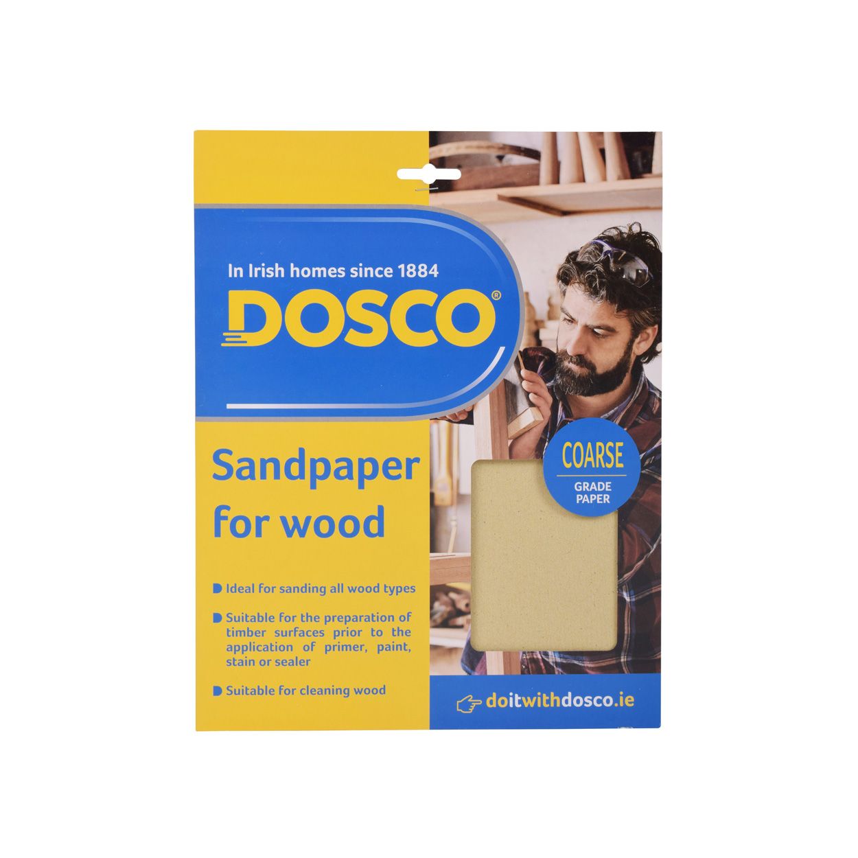 Dosco Cabinet Glass Paper -Coarse