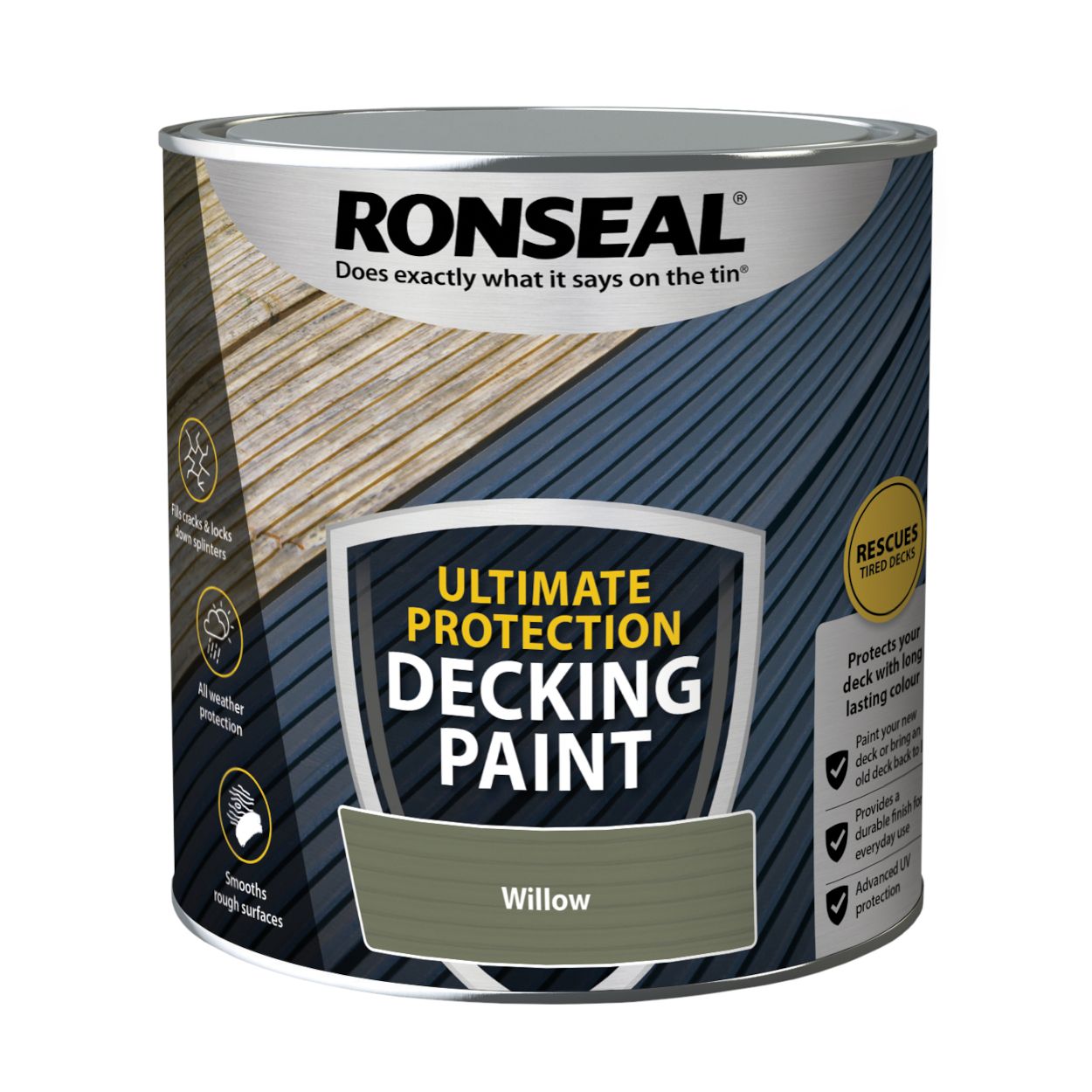Ronseal Ultimate Protection Decking Paint Willow 2.5L