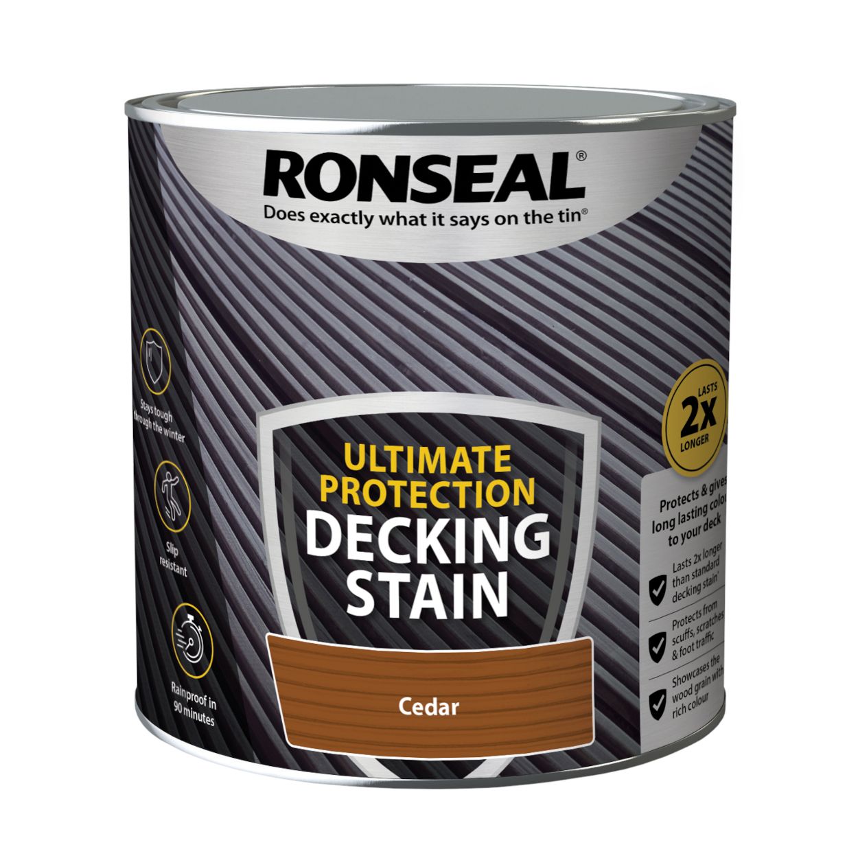 Ronseal Ultimate Protection Decking Stain Cedar 2.5L