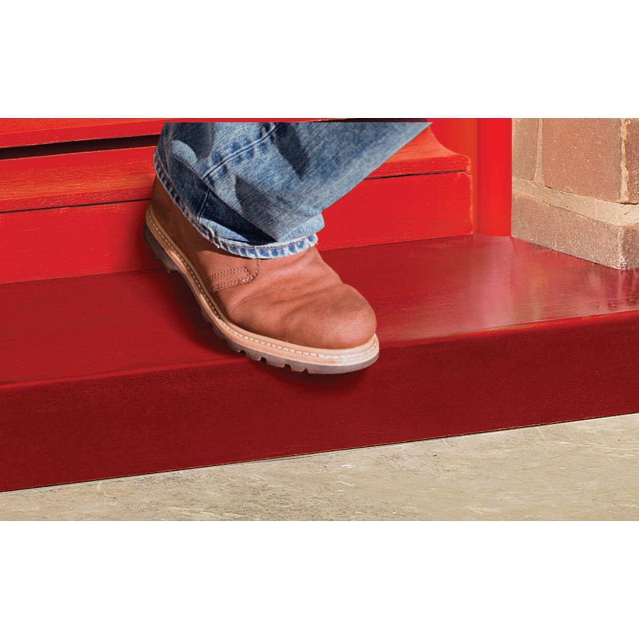 Ronseal Diamond Hard Doorstep Paint Tile Red 750Ml