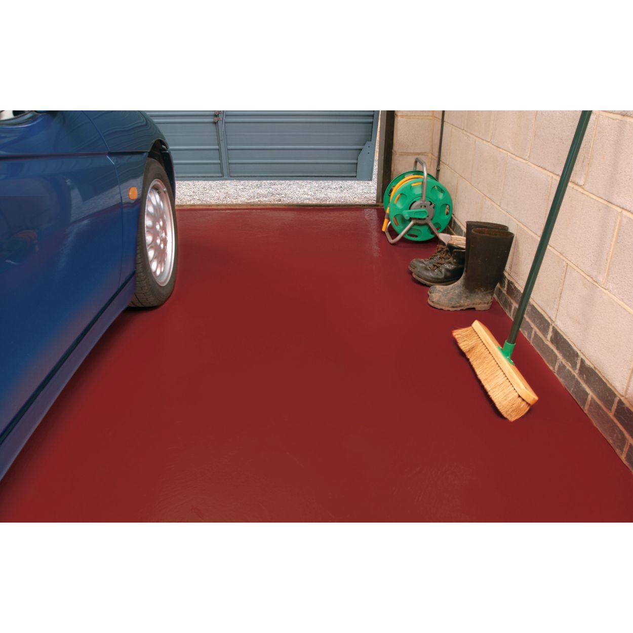 Ronseal Diamond Hard Garage Floor Paint Tile Red 5L