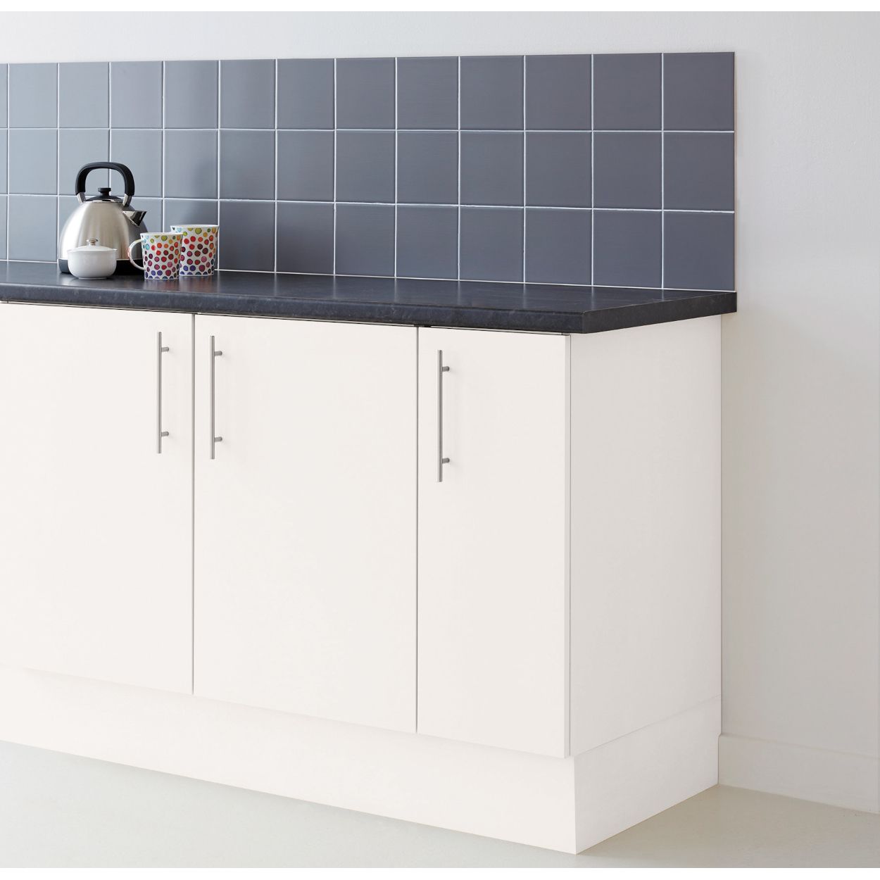 Ronseal One Coat Cupboard Paint White Satin 750Ml