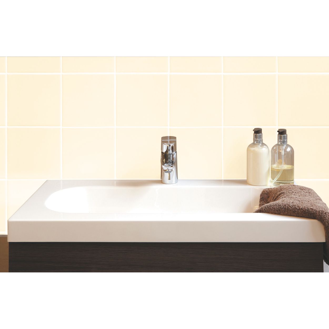 Ronseal One Coat Tile Paint Ivory Satin 750Ml