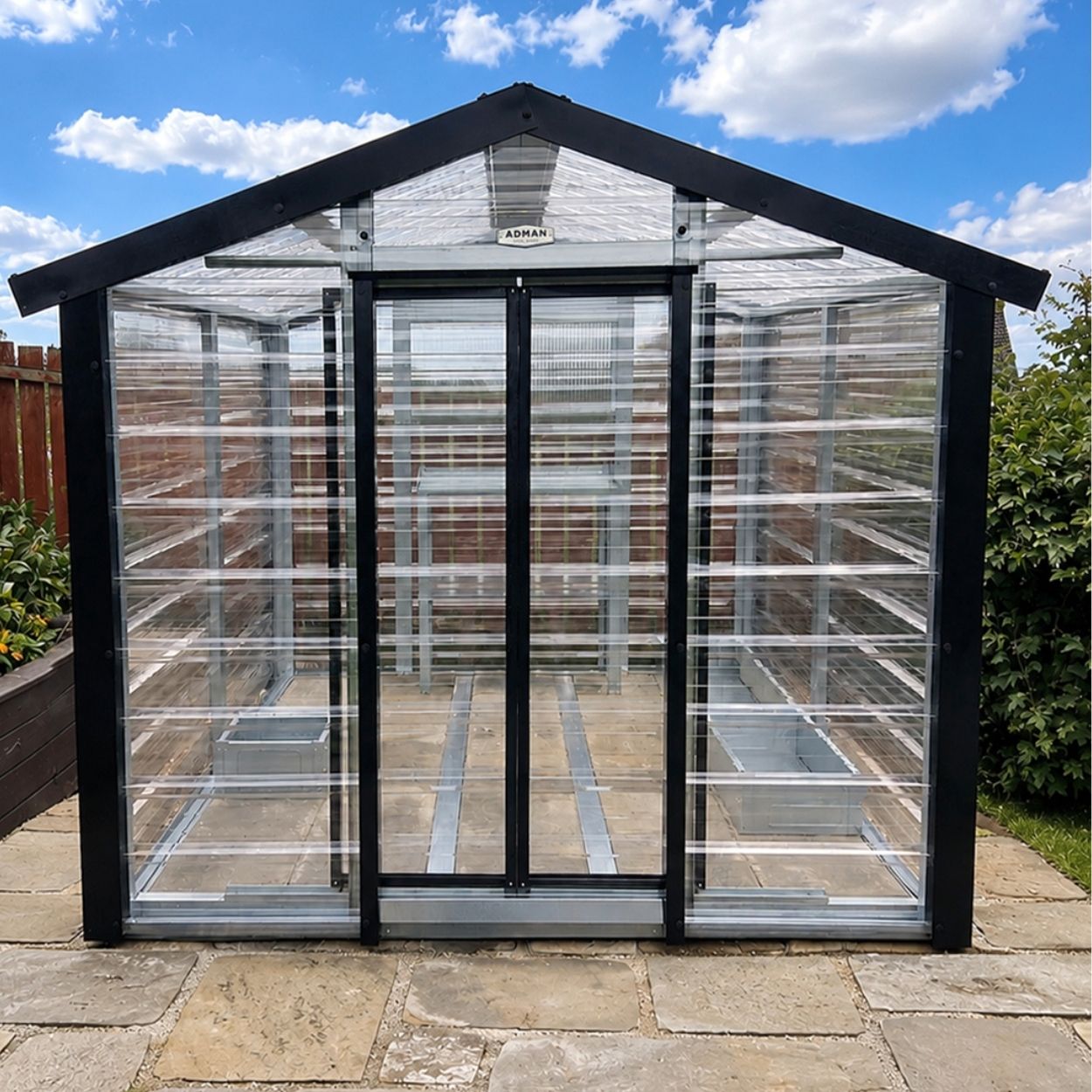 Adman Multigrow Greenhouse 8ft x 8ft 8"