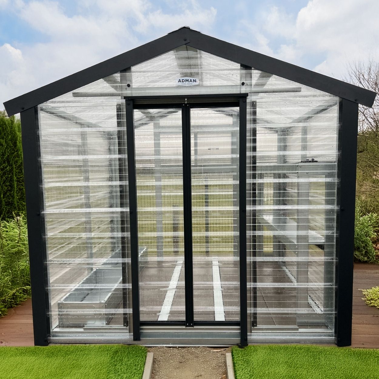 Adman Multigrow Greenhouse 8ft x 12ft