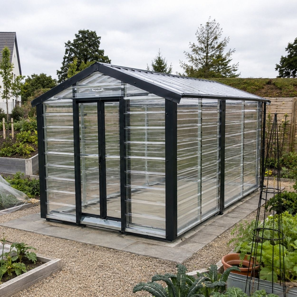Adman Multigrow Greenhouse 8ft x 14ft 7"