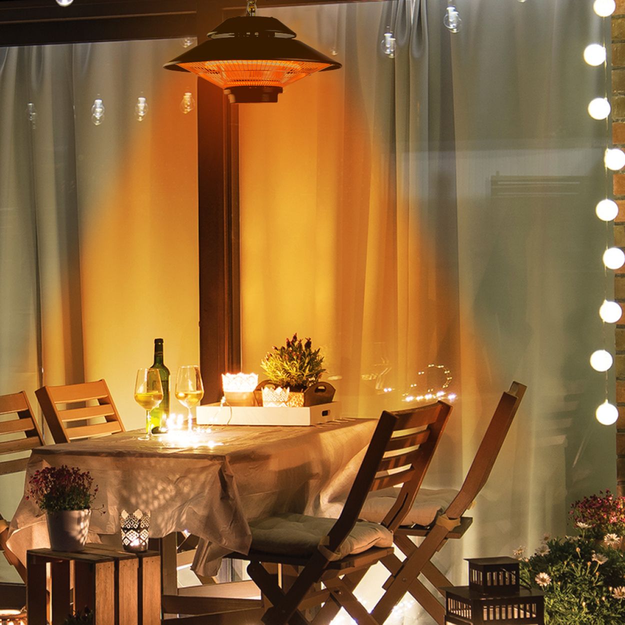 1500w Hanging Electric Wall Heater