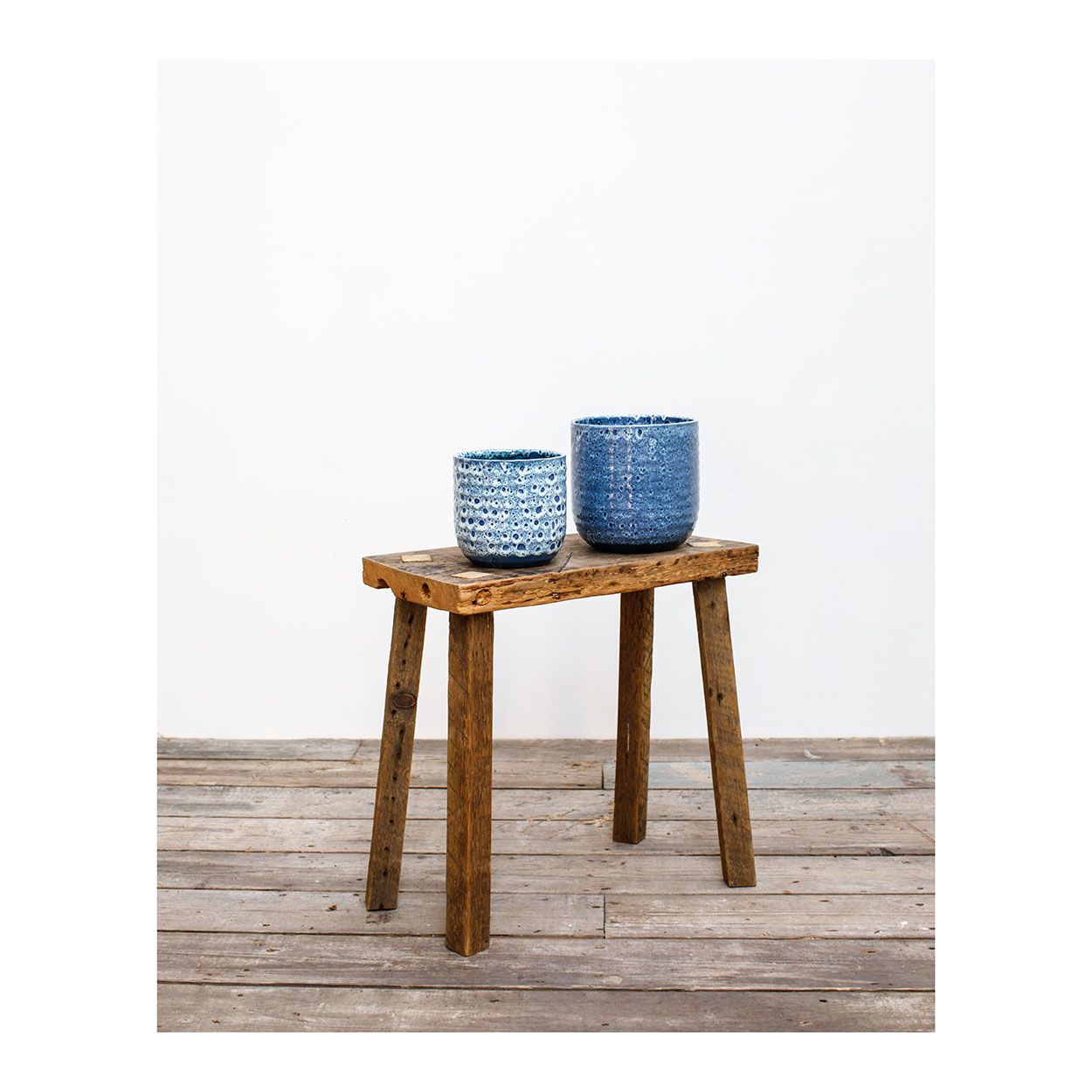 Sapphire Planter Blue 16cm