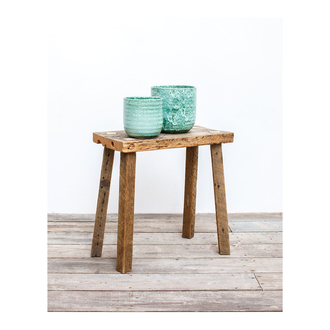 Emerald Glaze Planter Green 16Cm 