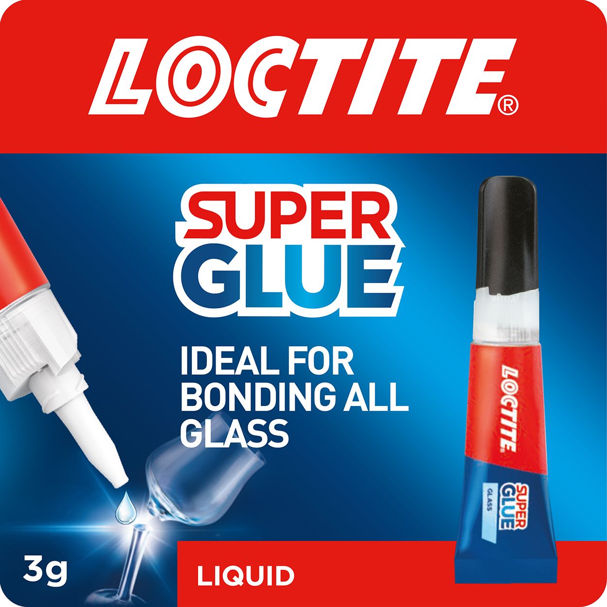 Loctite Super Glue Glass 3g