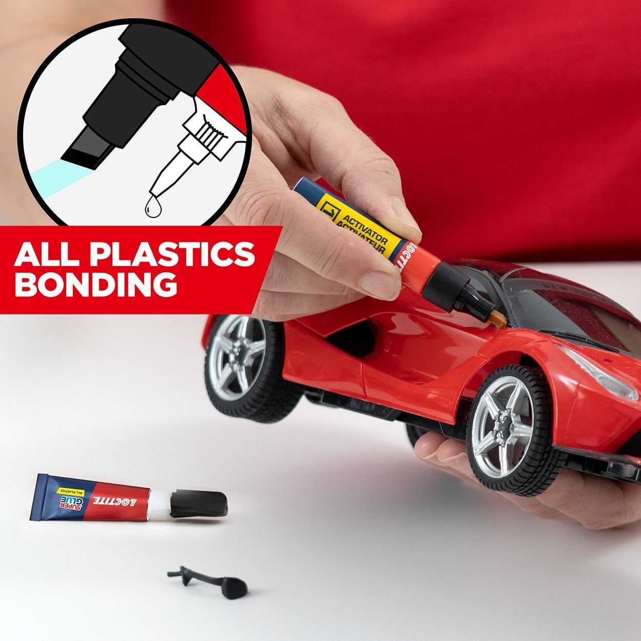 Loctite Super Glue All Plastics 2g & 4ml