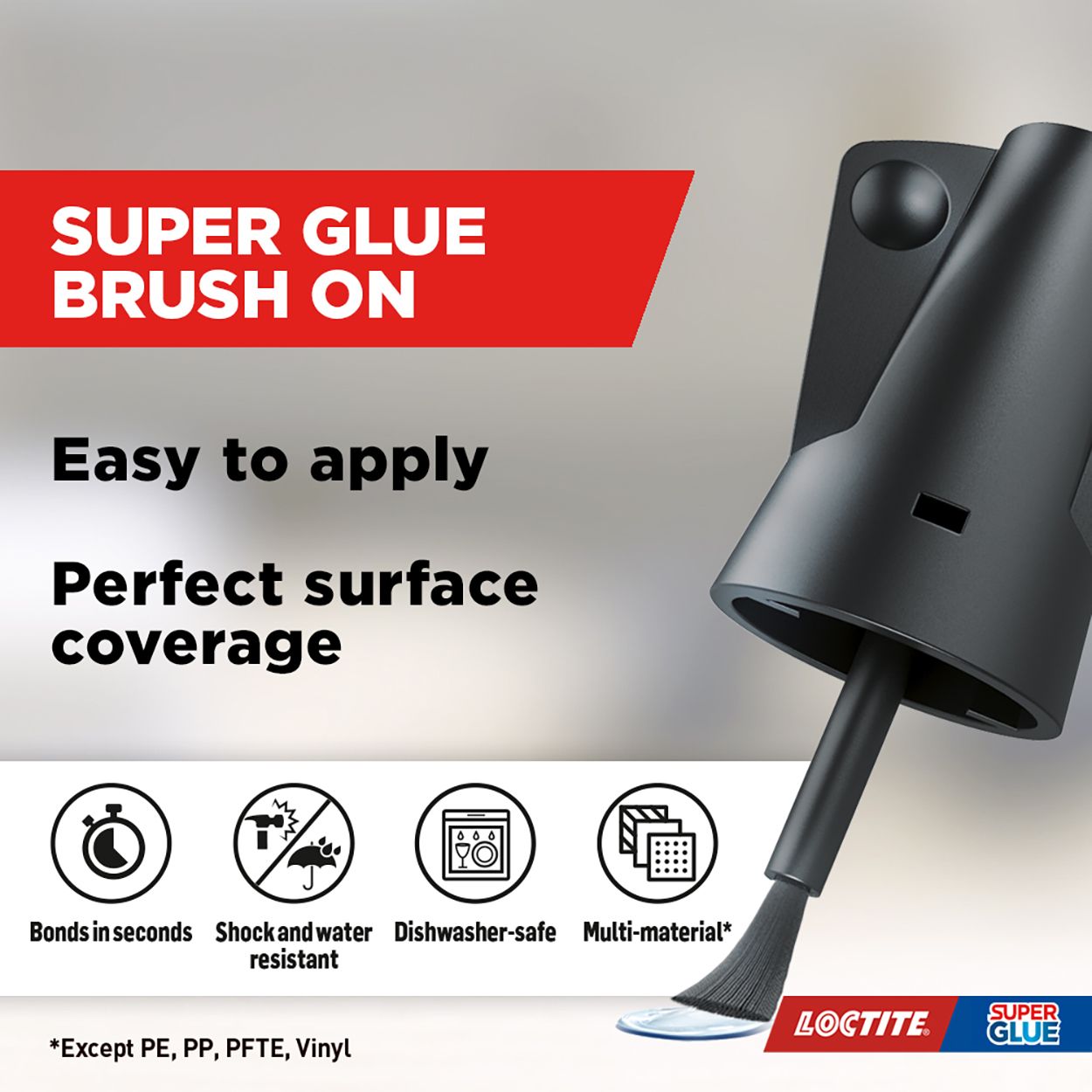Loctite Super Glue Brush On 5g