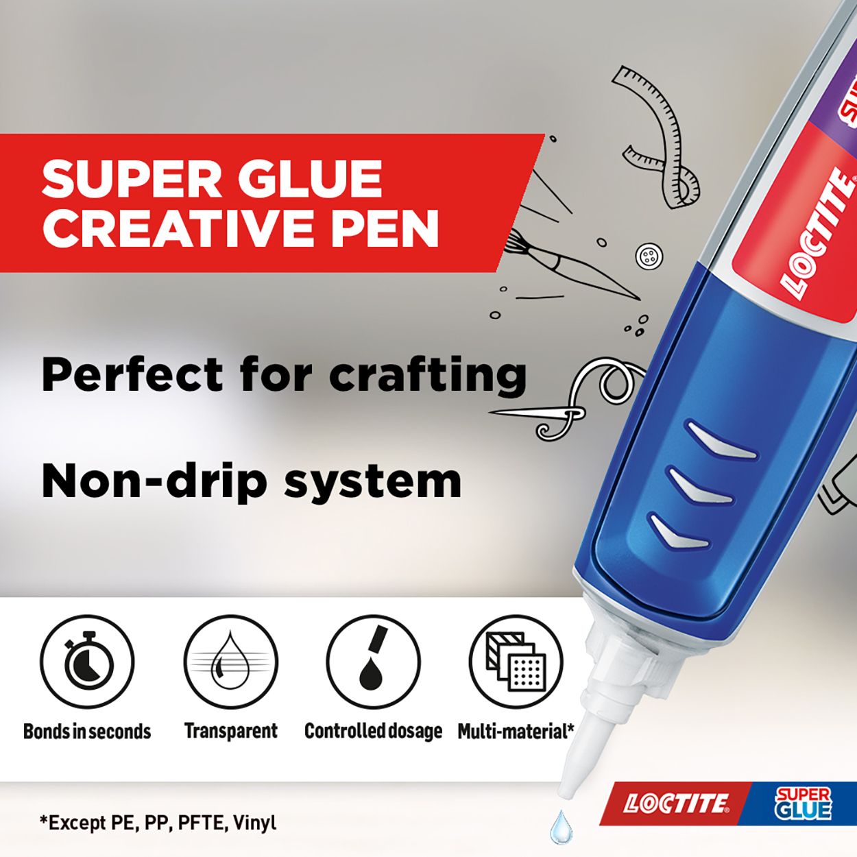 Loctite Super Glue Creative Pen 4g