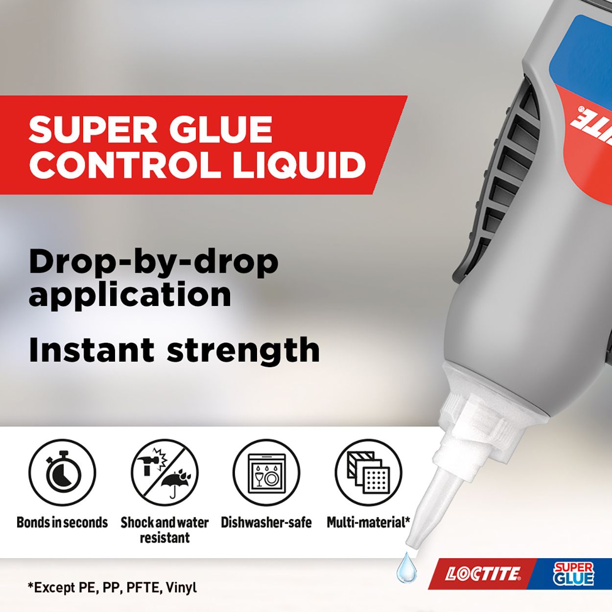 Loctite Super Glue Liquid Control 4g