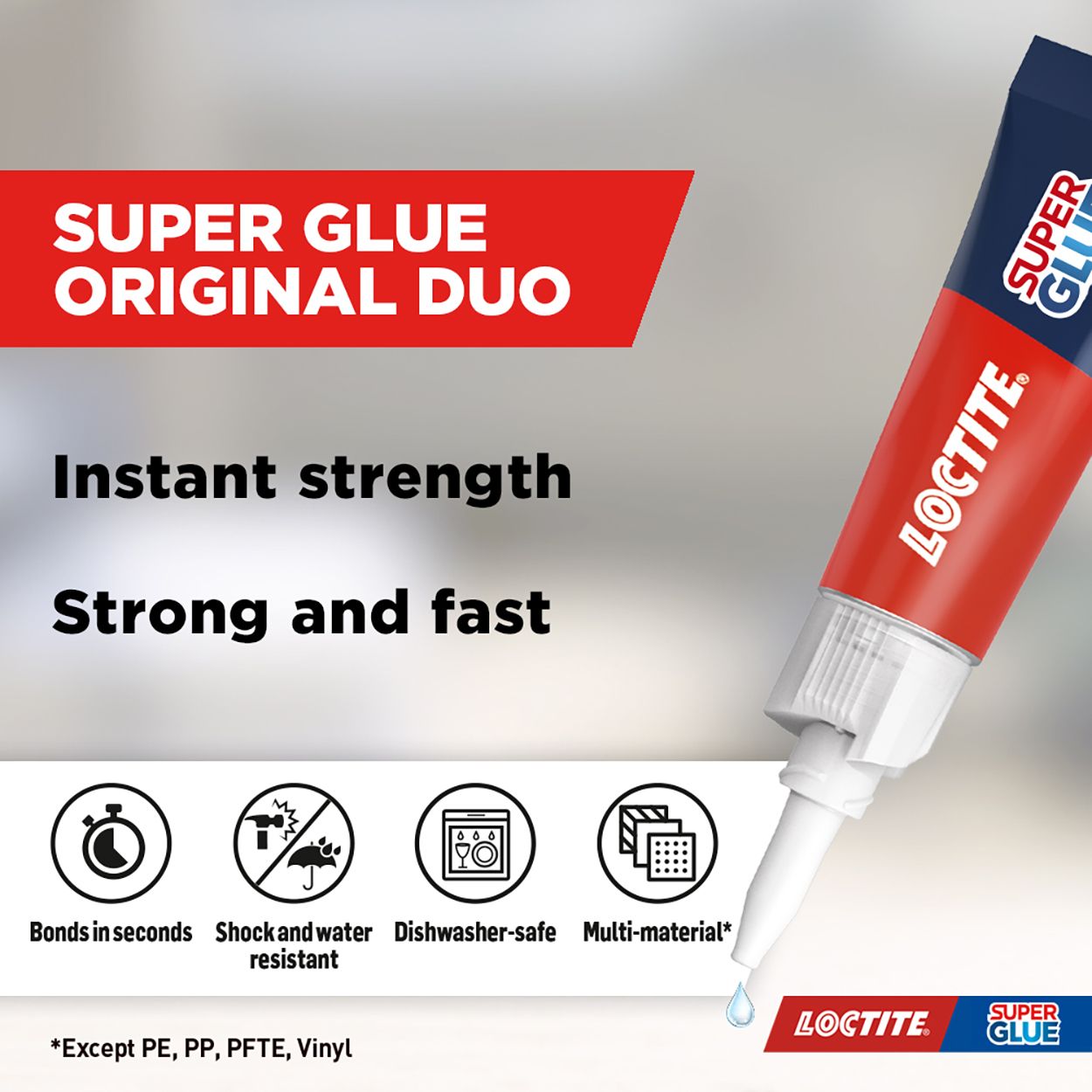 Loctite Super Glue Original Duo 3g x 2