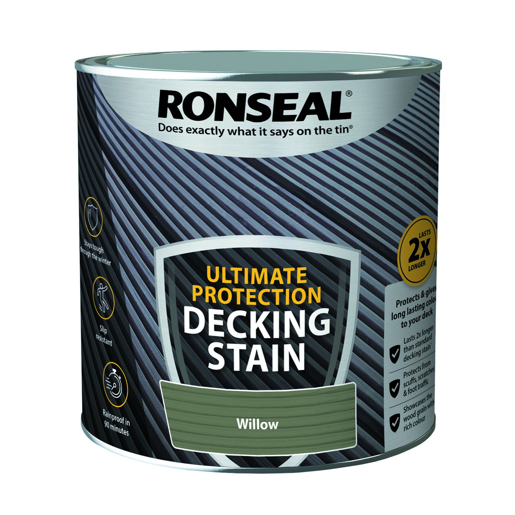 Ronseal Ultimate Decking Stain Willow 2.5L