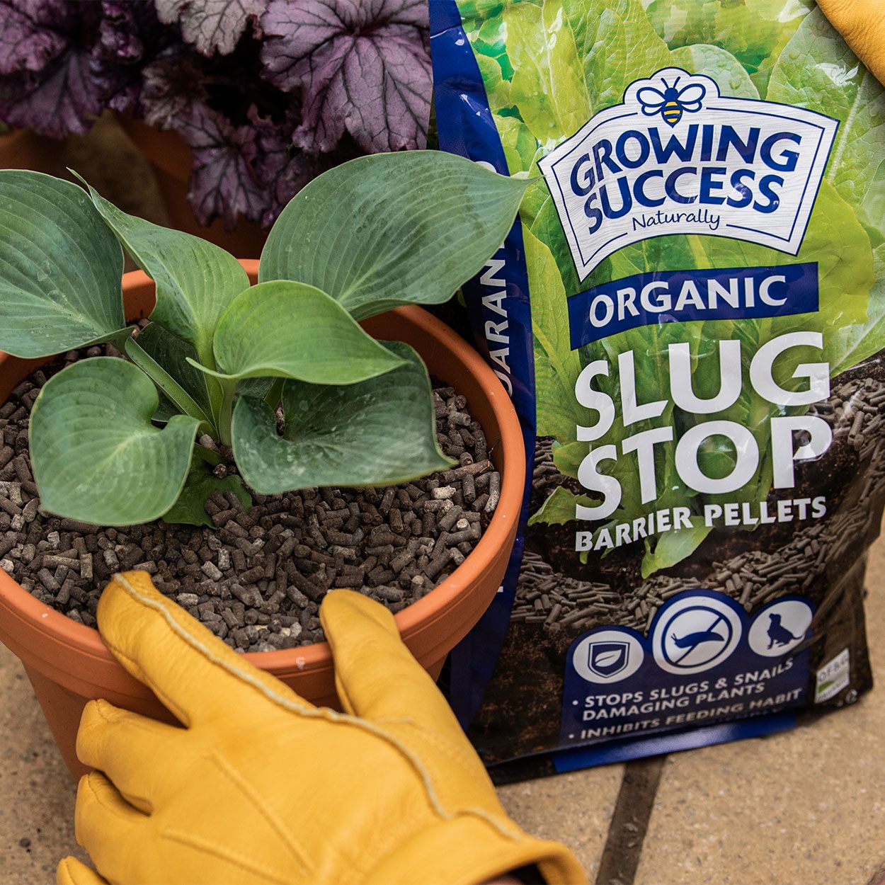 GS Organic Slug Stop Pellet Barrier Pouch