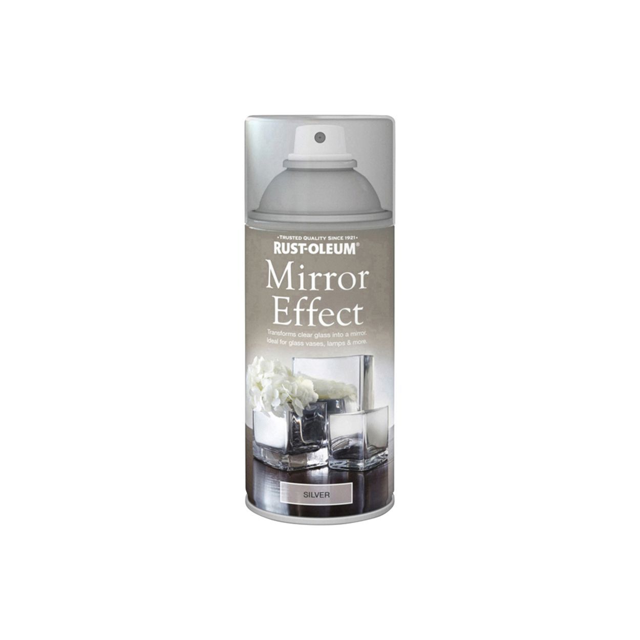 Rust-Oleum Mirror Effect Spray Paint Silver 150Ml