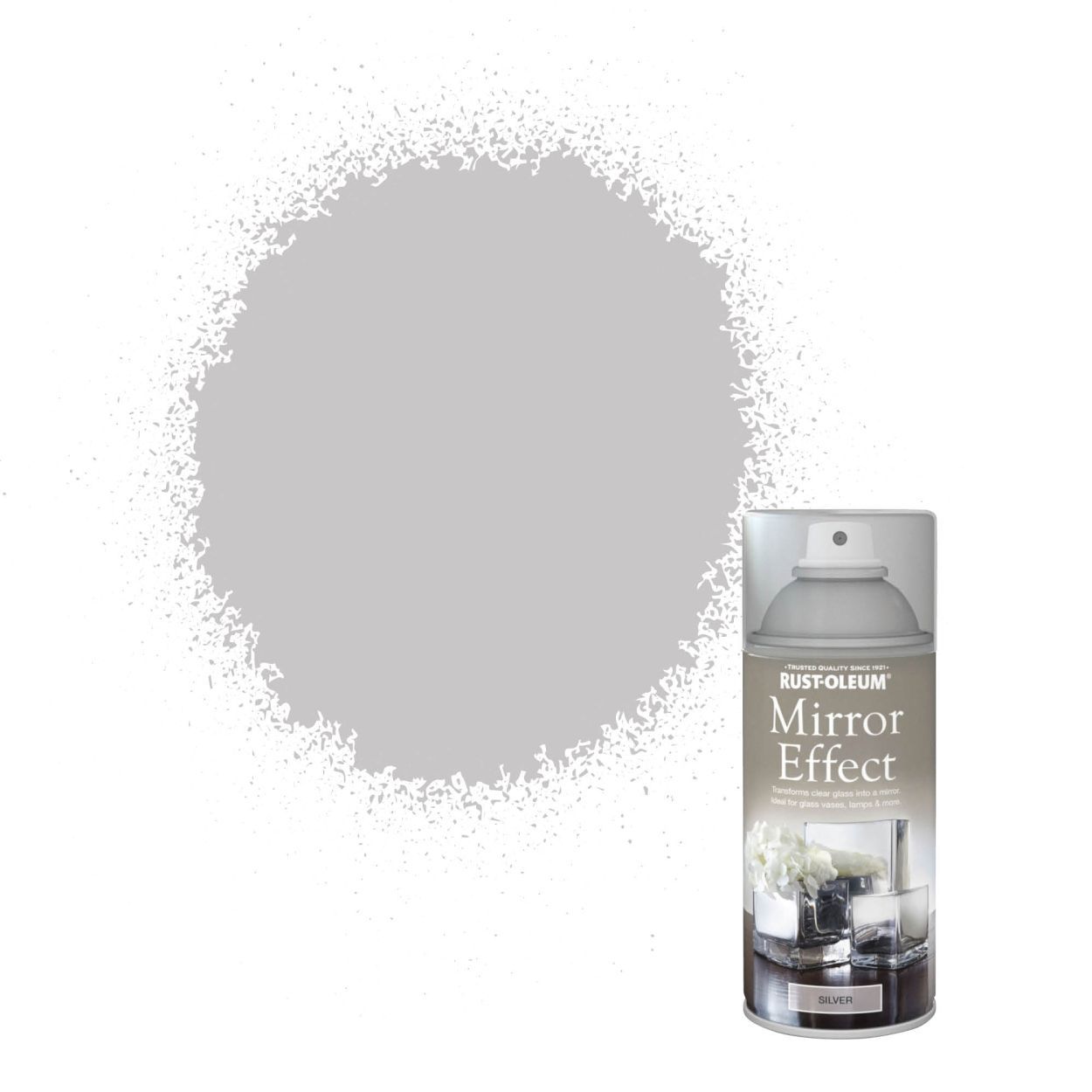 Rust-Oleum Mirror Effect Spray Paint Silver 150Ml