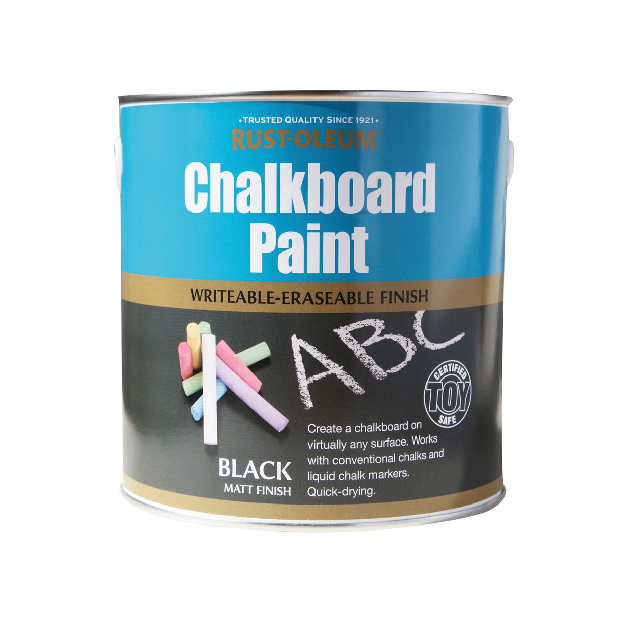 Rust-Oleum Chalkboard Paint Black 2.5L
