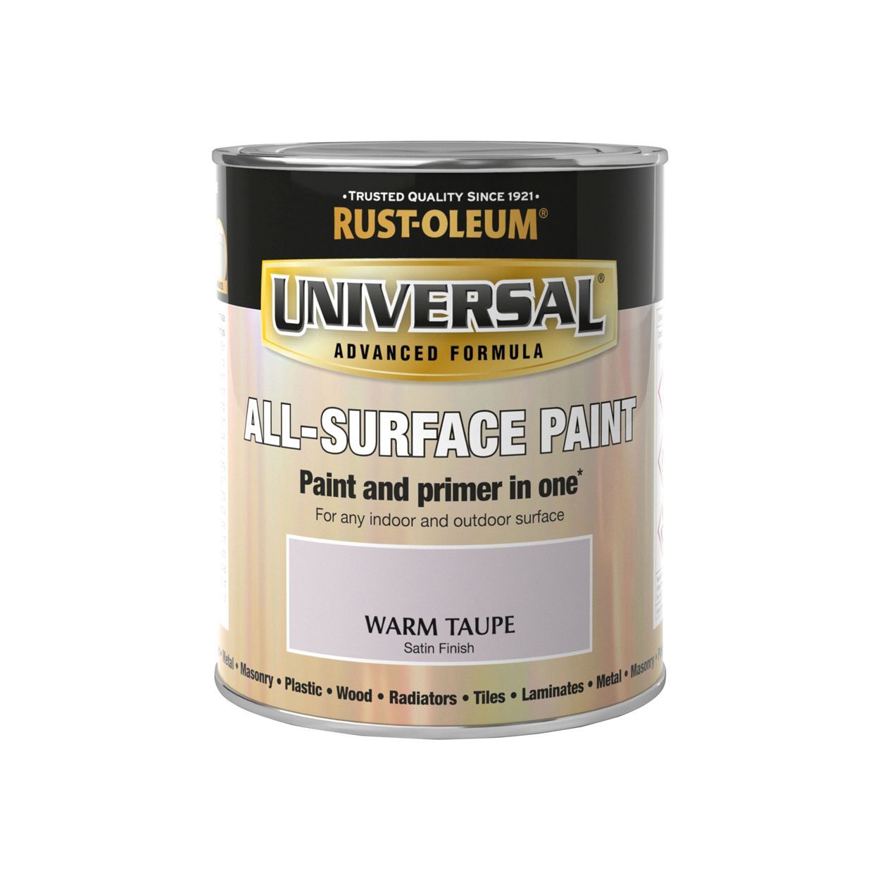 Rust-Oleum Universal All Surface Paint Warm Taupe 750ml